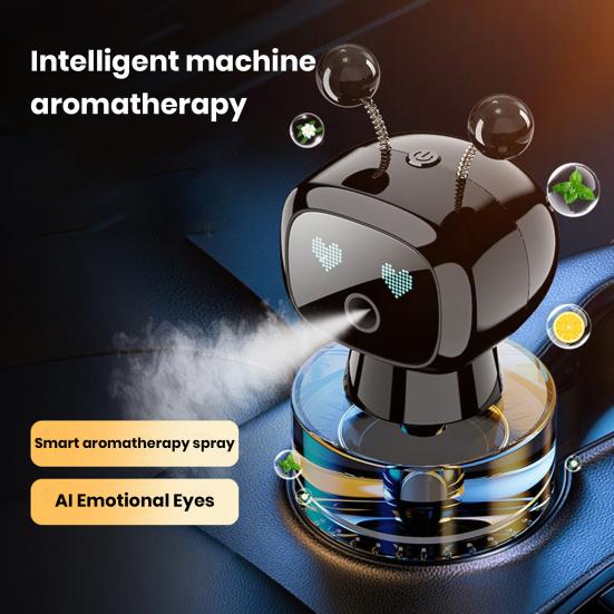 New Car Fragrance Robot Intelligent Aromatherapy Machine Car Perfume Seat High-End Air Purification Aromatherapy Deodorant