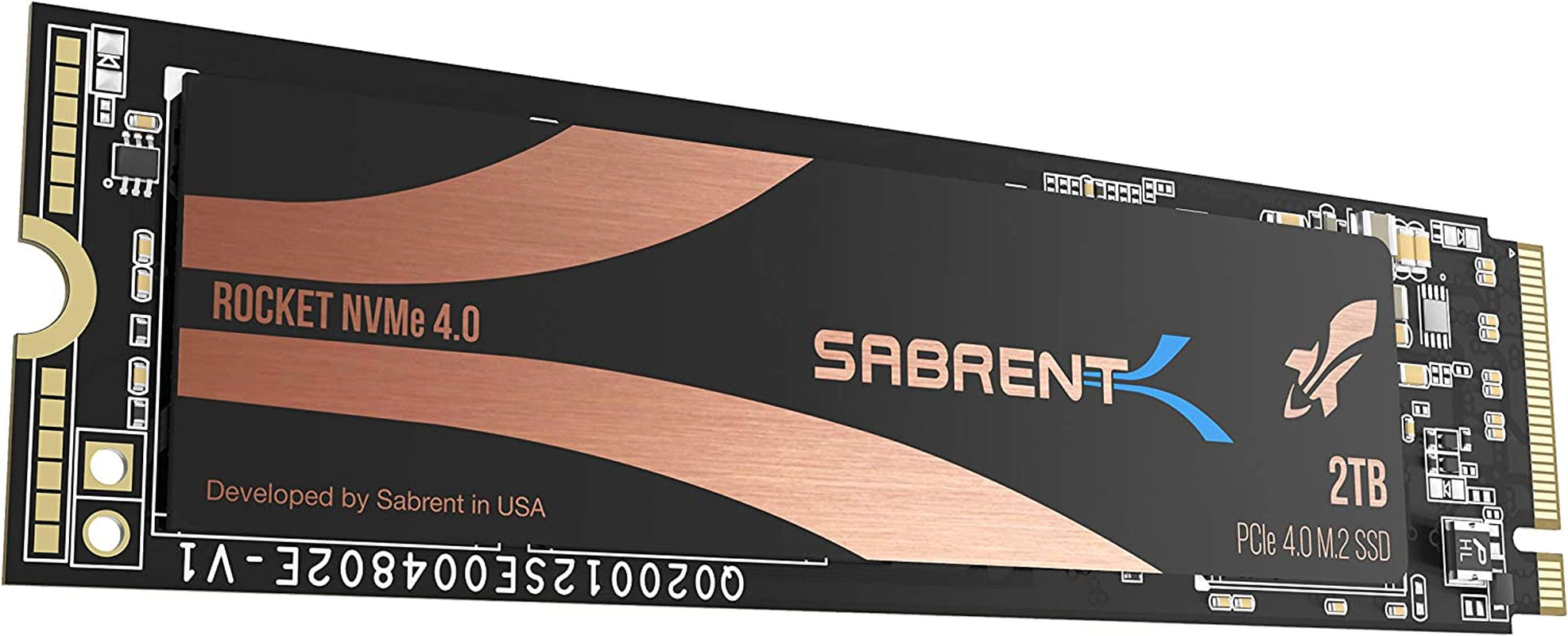 2TB Rocket Nvme Pcie 4.0 M.2 2280 Internal SSD Maximum Performance Solid State Drive (Latest Version) (Sb-Rocket-Nvme4-2Tb).