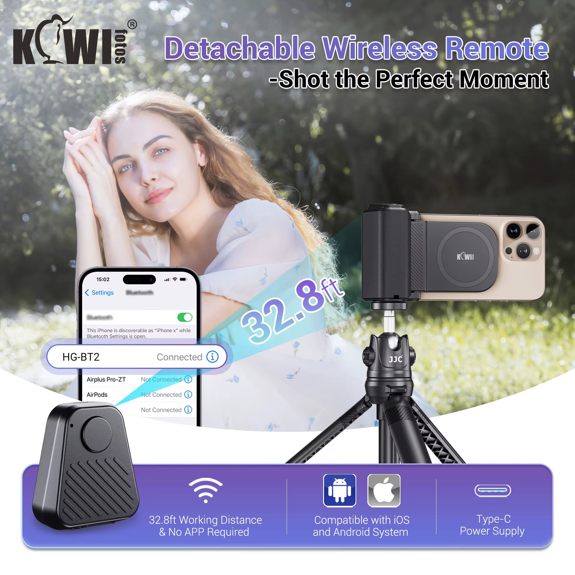 Magnetic Smartphone Shooting Holder Phone Hand Grip Stabilizer Handle Snapgrip Phone Stand with Tripod Mount for Iphone 16 15 14